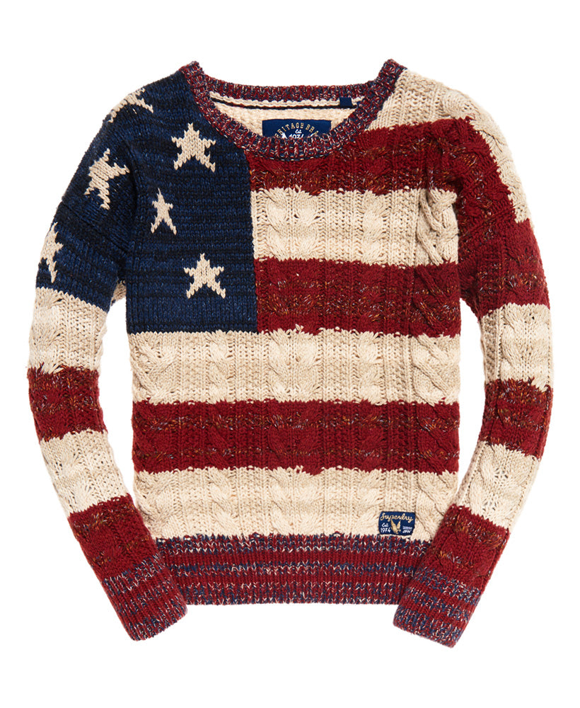 Navy/Burnt Red/Ecru