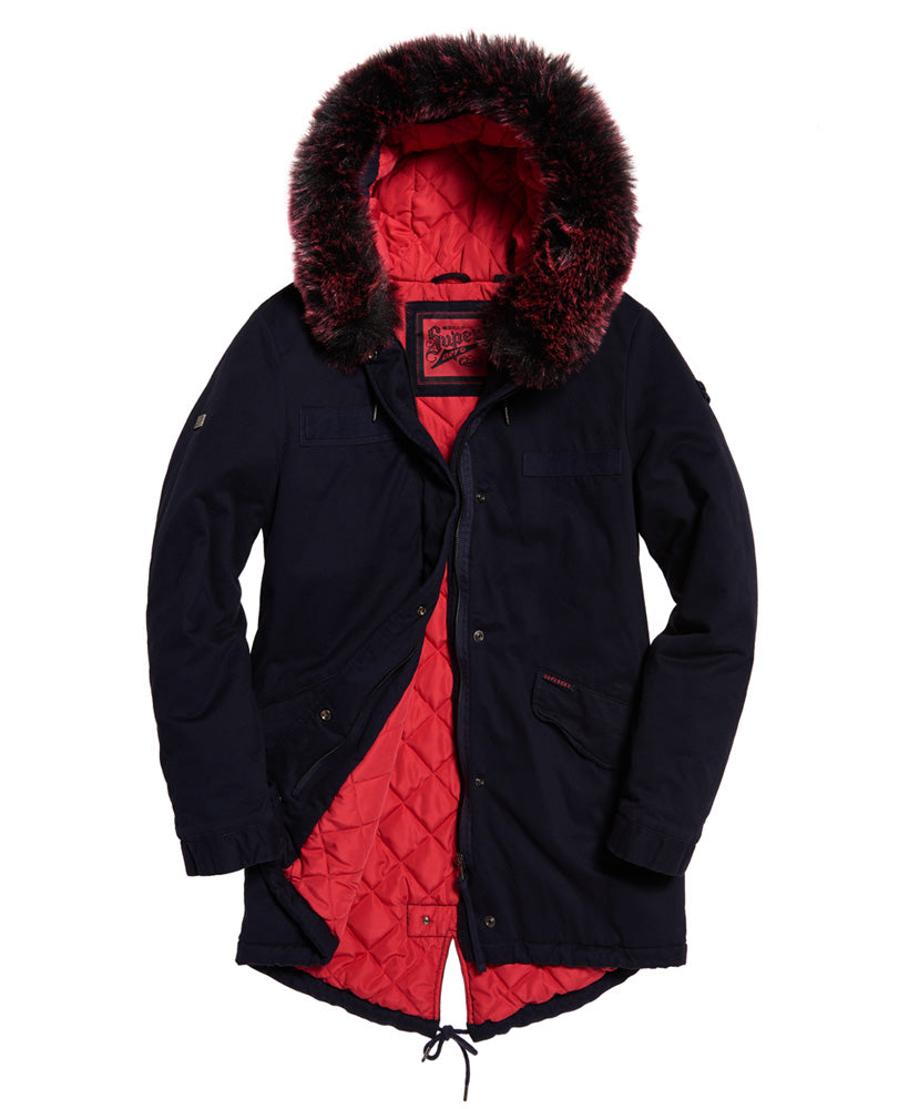 Dark Navy/Pink Fur