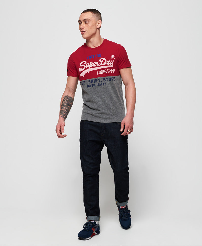 Shirt Shop Tri Panel Tee Mens