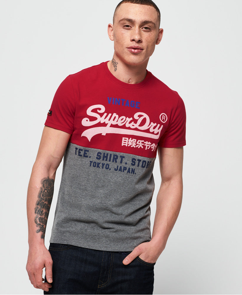 Shirt Shop Tri Panel Tee Mens