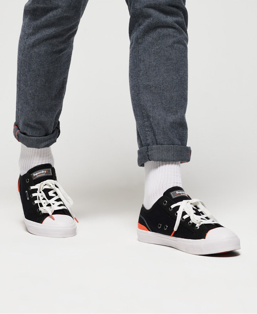 Black/Orange