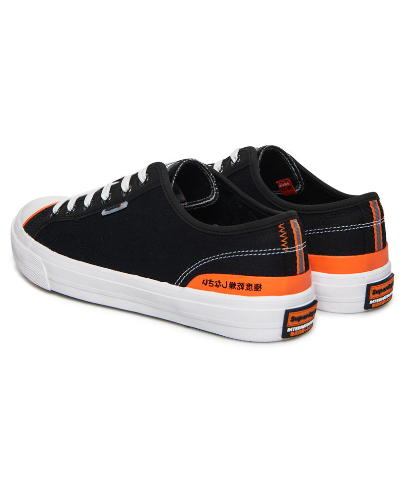 Black/Orange
