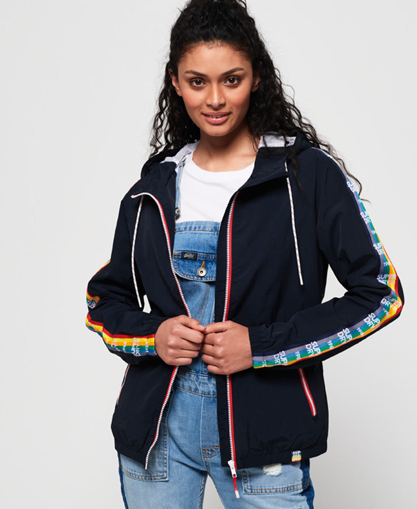 Navy windbreaker clearance womens