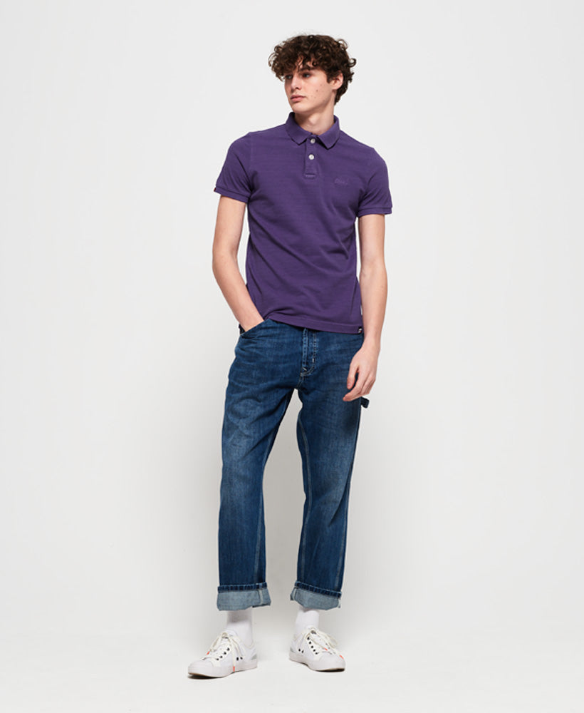 Vintage Destroyed Polo Mens