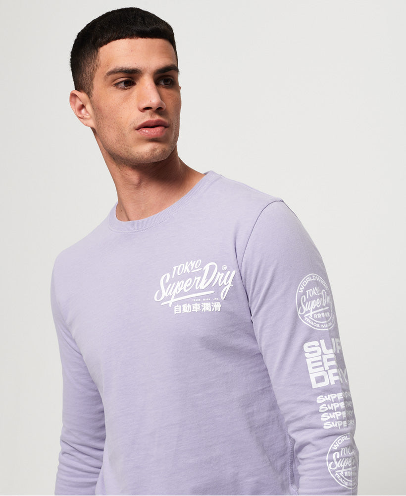 Ticket Type Graphics Ls Tee Mens