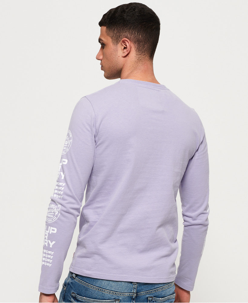 Ticket Type Graphics Ls Tee Mens