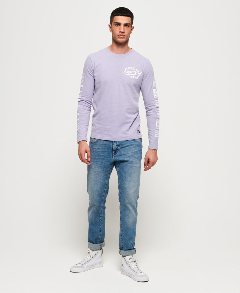 Ticket Type Graphics Ls Tee Mens