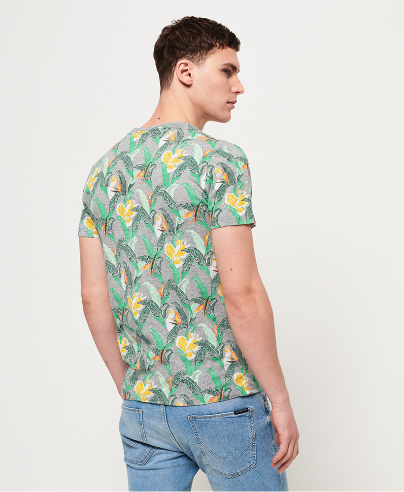 Aop Ticket Type Pkt Lite Tee Mens