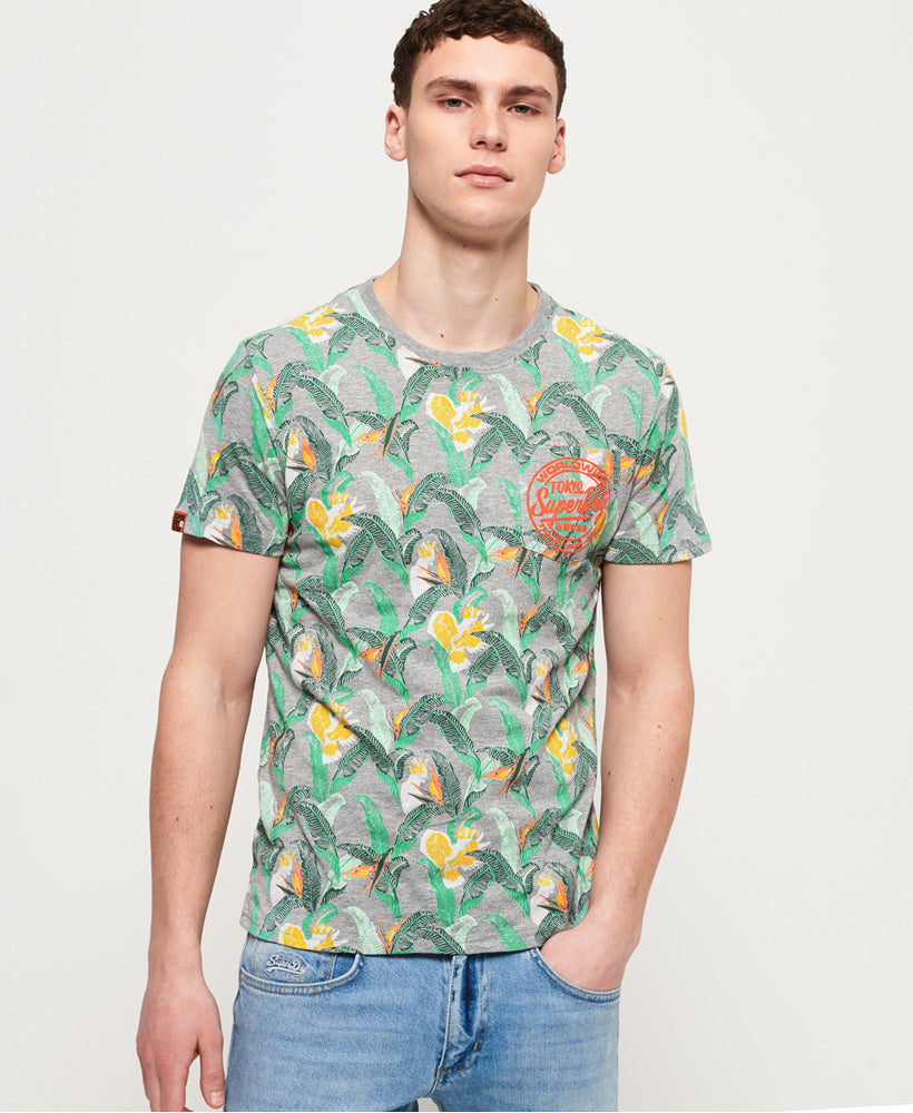 Aop Ticket Type Pkt Lite Tee Mens