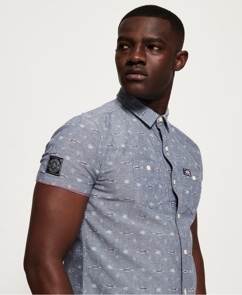 Indigo Riveter Shirt Mens