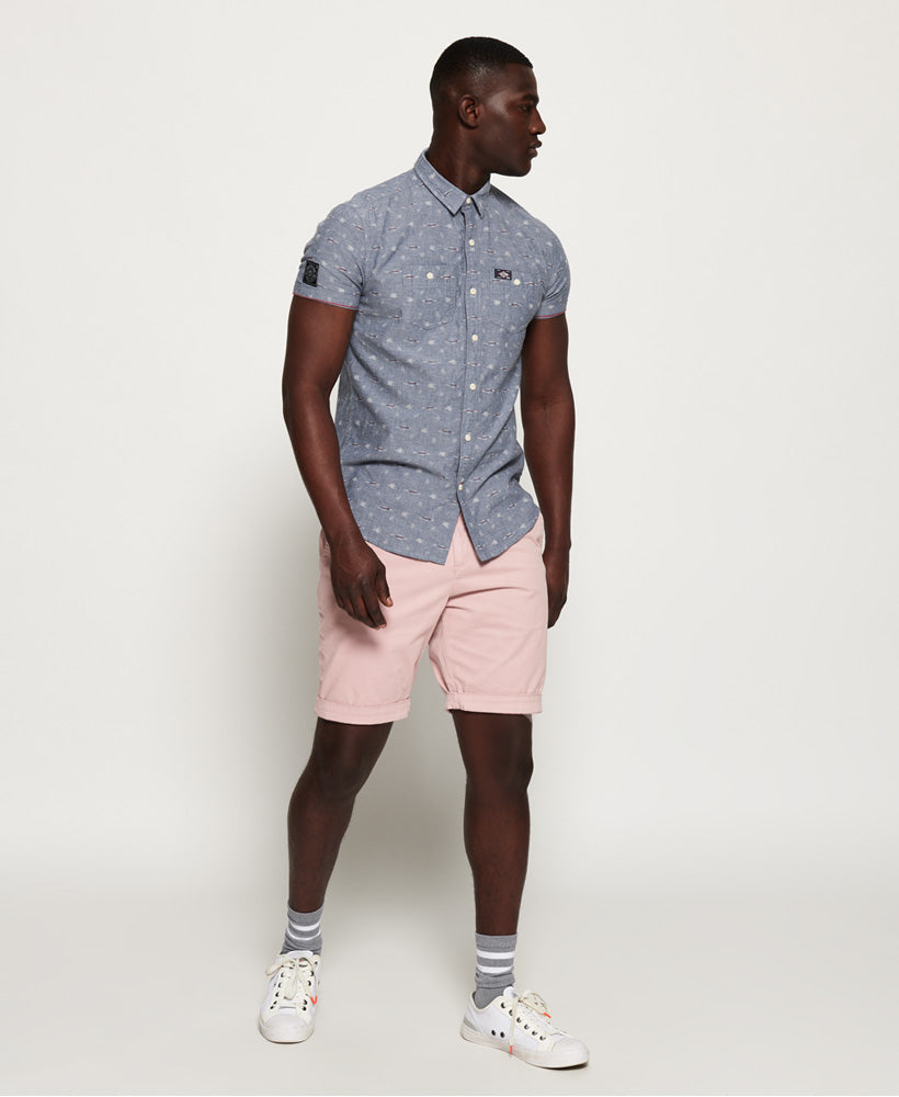 Indigo Riveter Shirt Mens