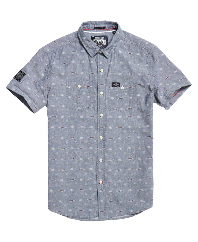 Indigo Riveter Shirt Mens