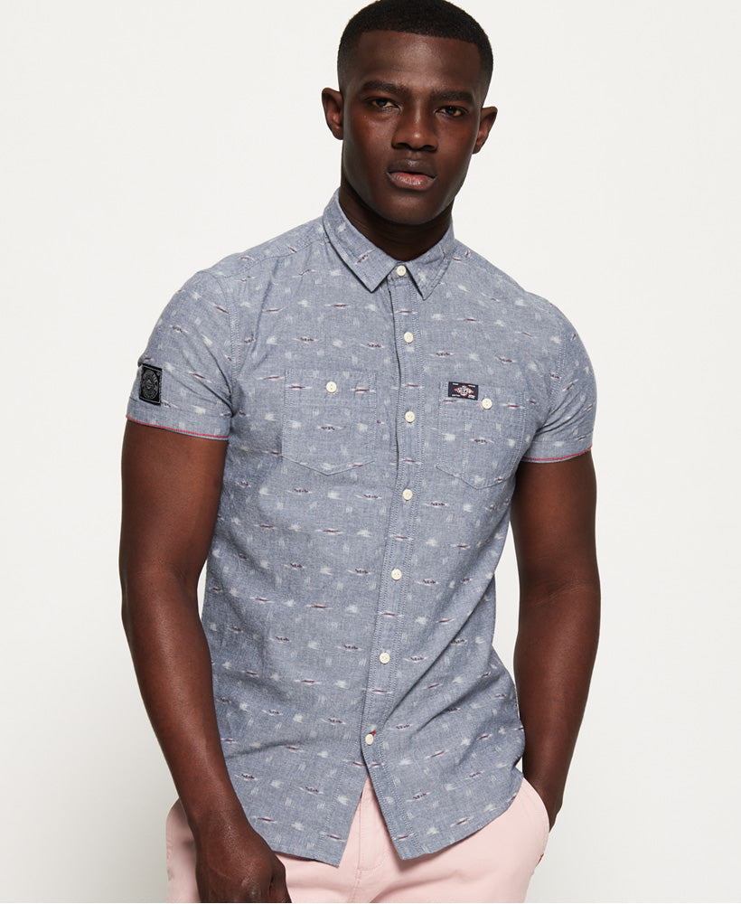 Indigo Riveter Shirt Mens