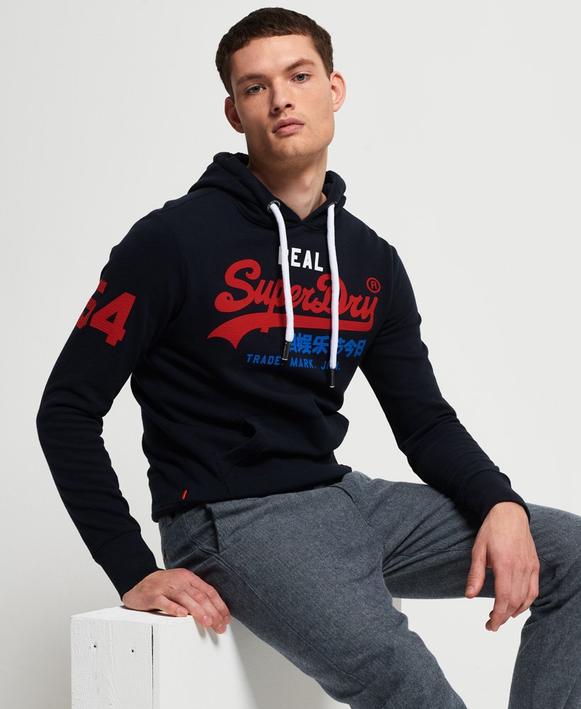 Vintage Logo Tri Colour Lite Hood Mens