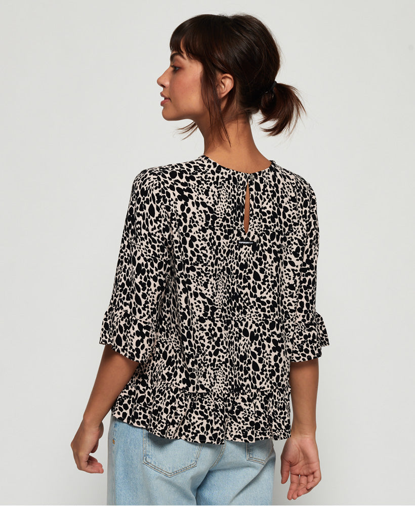 Brown Print