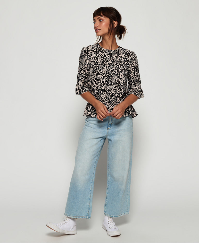 Brown Print