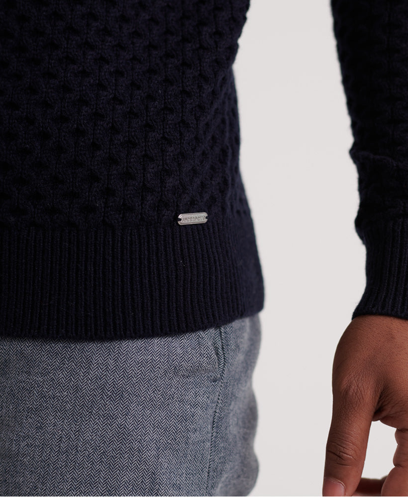 Edit Cable Crew Mens