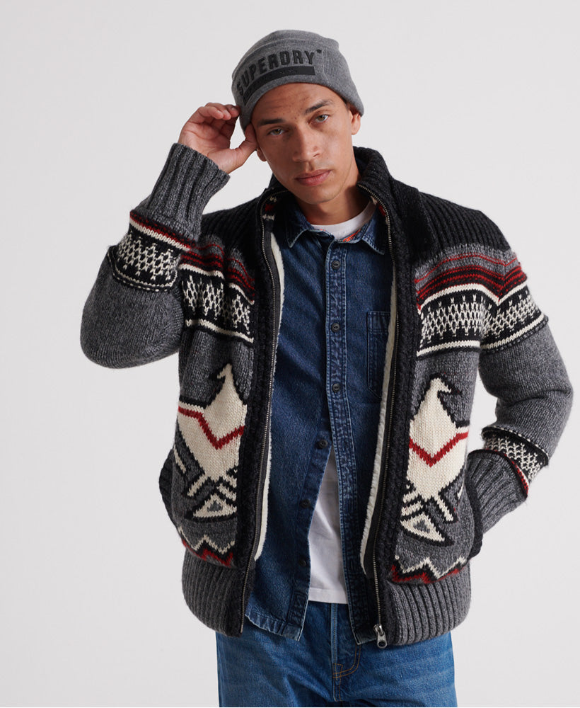 Icon Brynner Cardigan Mens