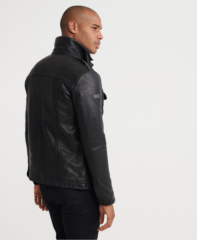 Icon Brad Leather Jacket Mens