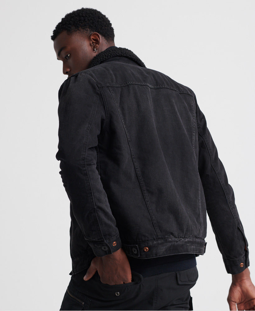 Hacienda Sherpa Denim Jacket Mens