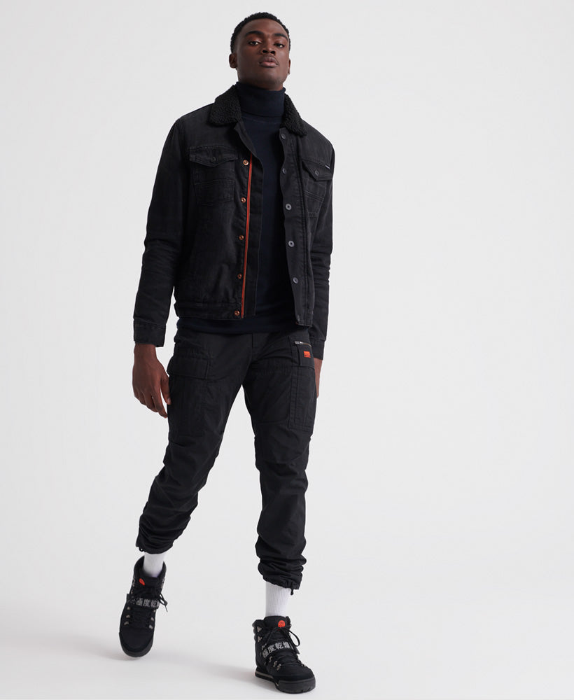 Hacienda Sherpa Denim Jacket Mens
