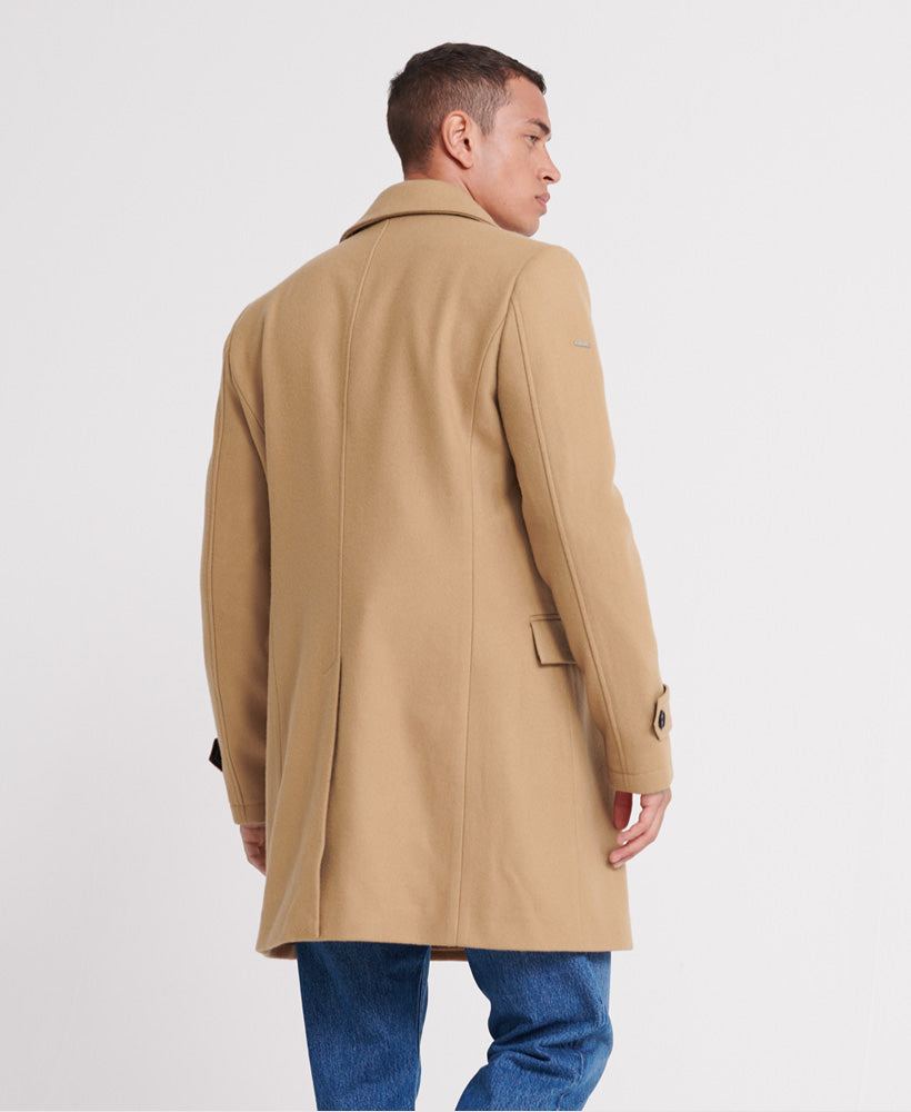 Edit Wool Car Coat Mens