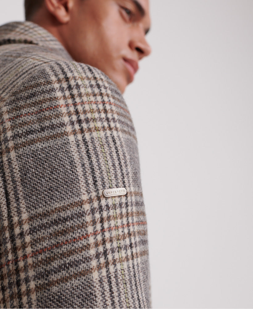 Edit Wool Car Coat Mens