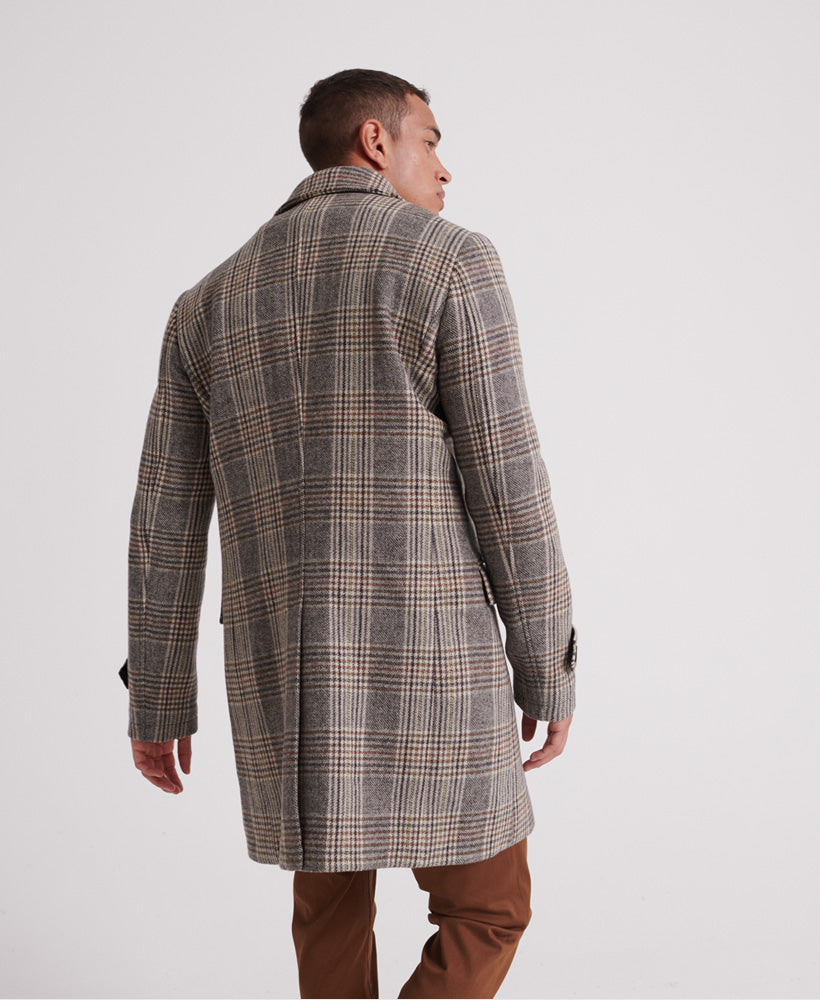 Edit Wool Car Coat Mens