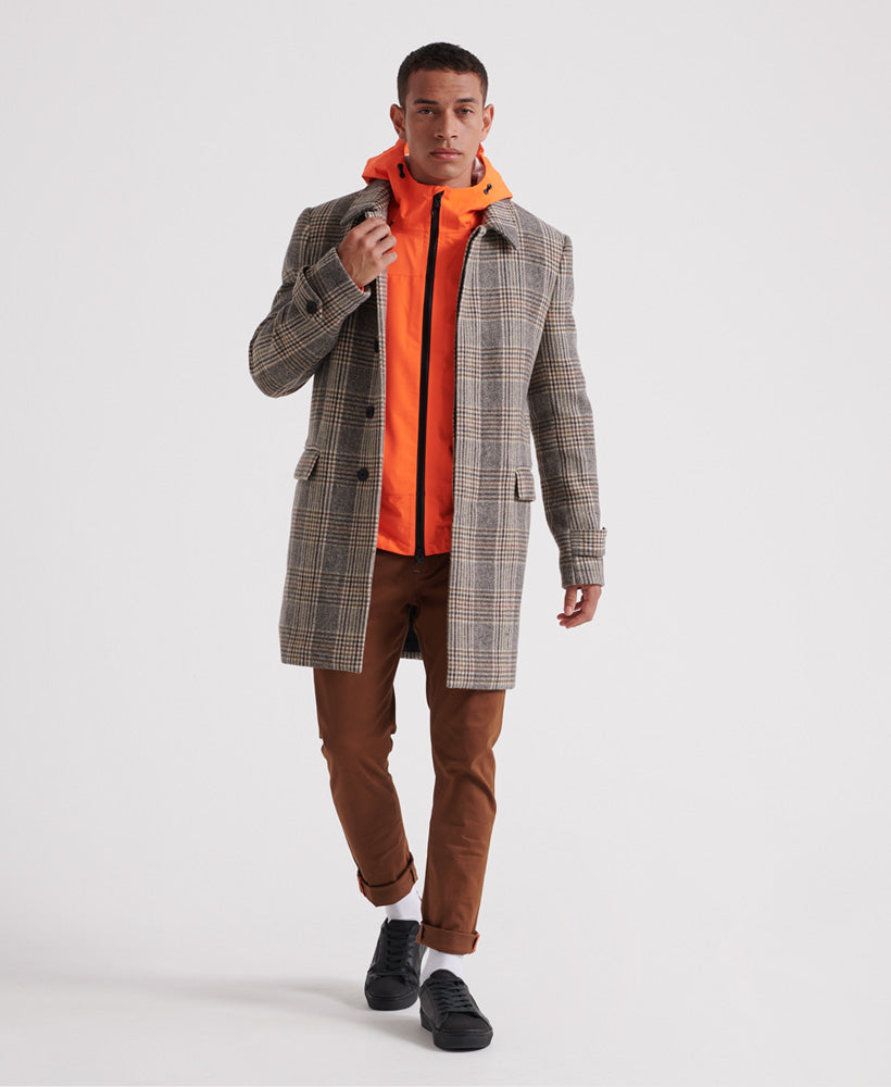 Edit Wool Car Coat Mens