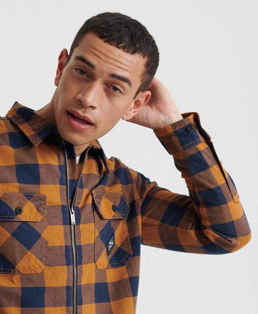 Workwear L/S Zip Through Mens