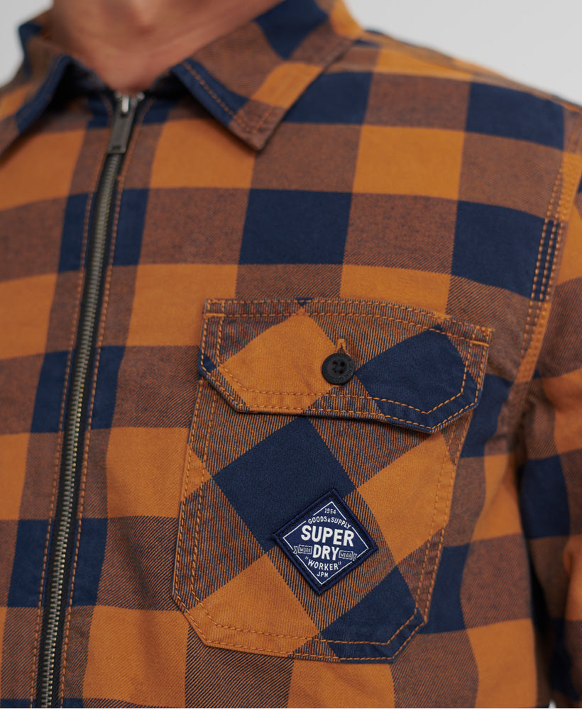 Workwear L/S Zip Through Mens