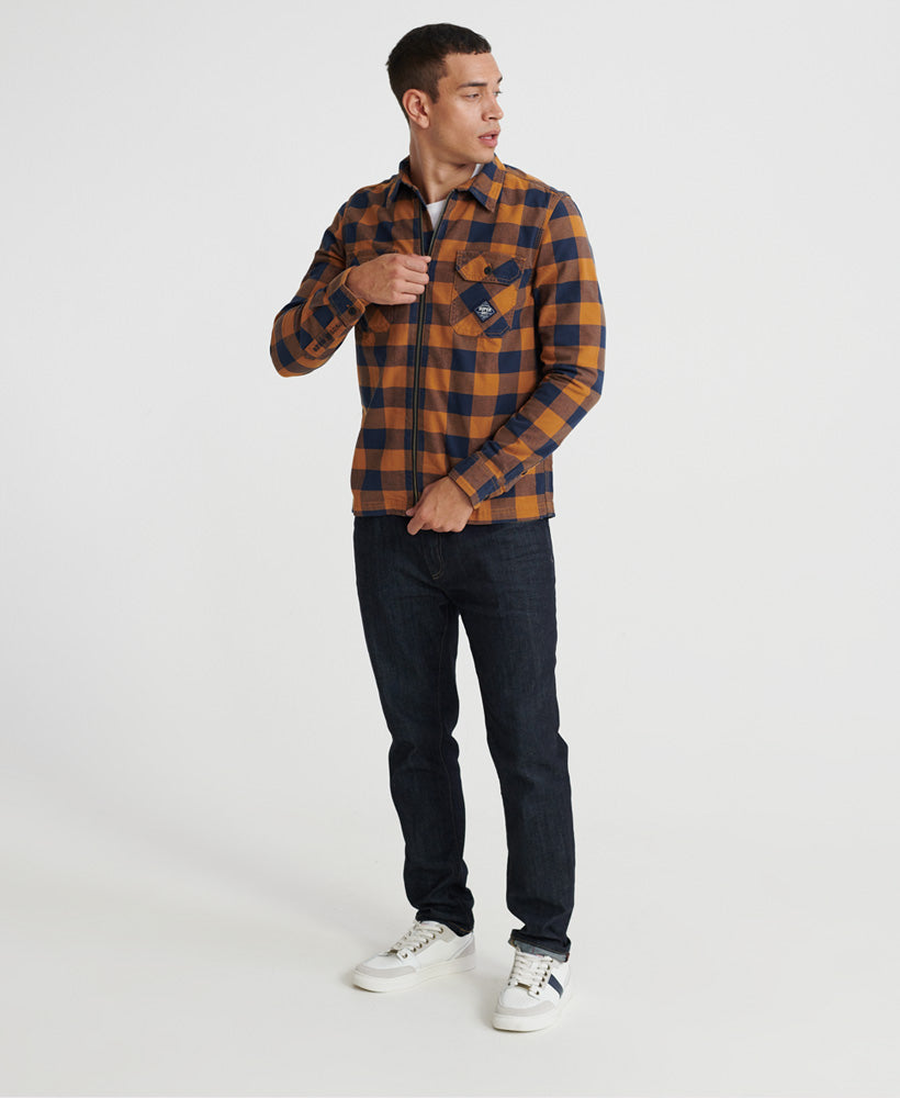 Workwear L/S Zip Through Mens