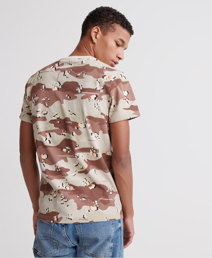 Vl Tee Shirt Store Aop Tee Mens