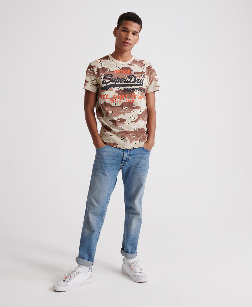 Vl Tee Shirt Store Aop Tee Mens