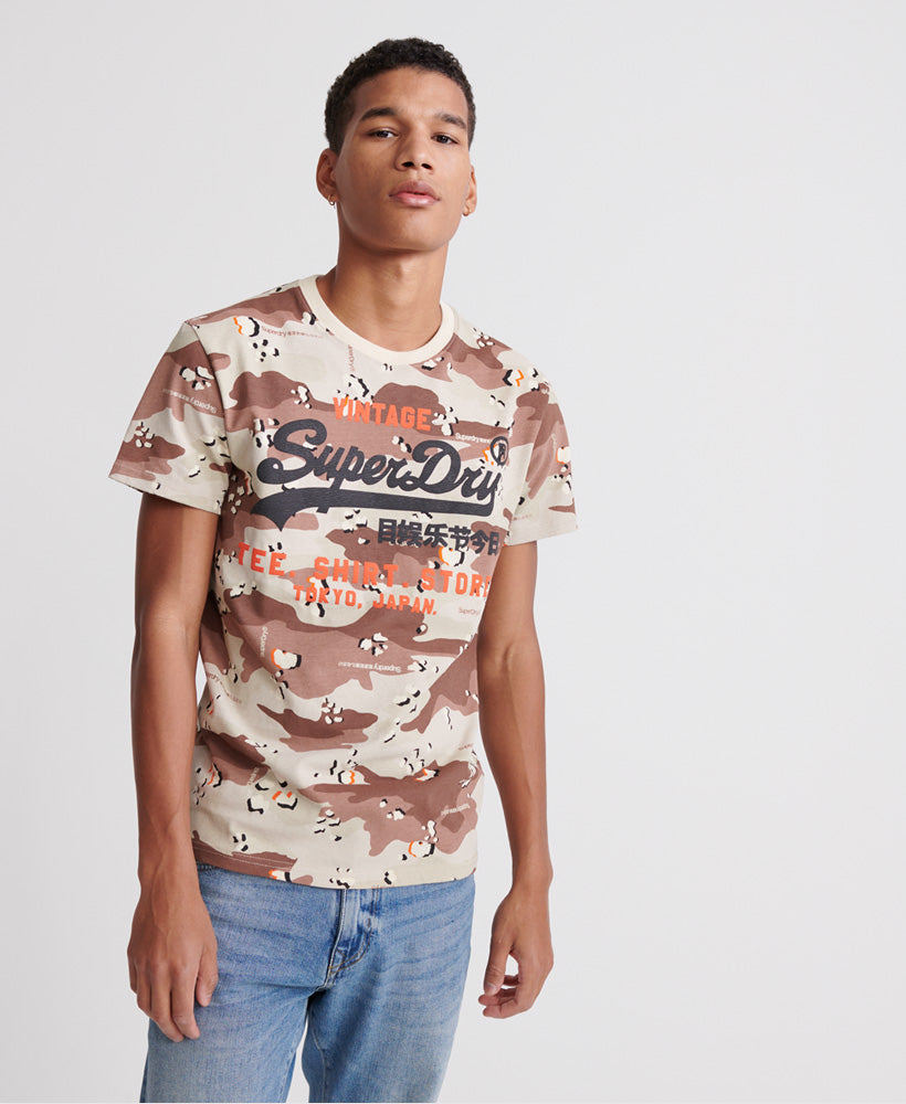Vl Tee Shirt Store Aop Tee Mens