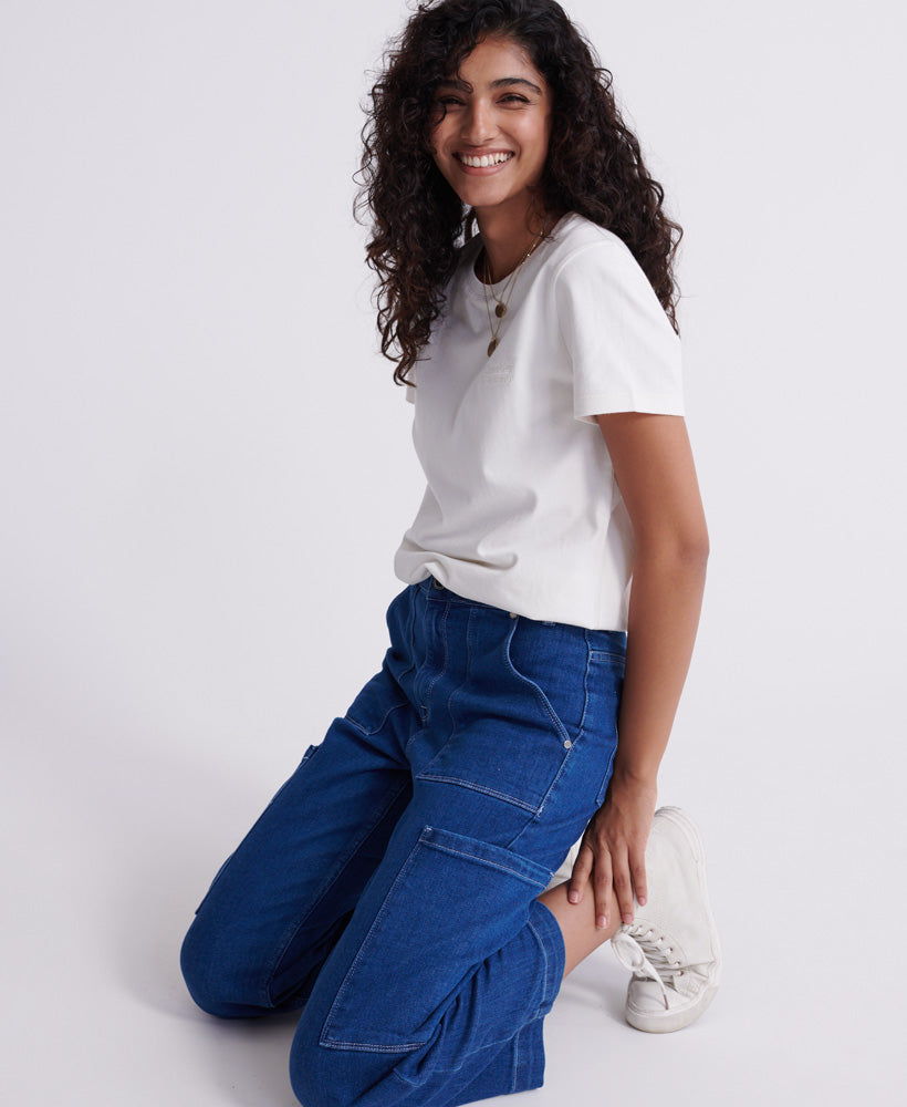 wide leg utility Womens