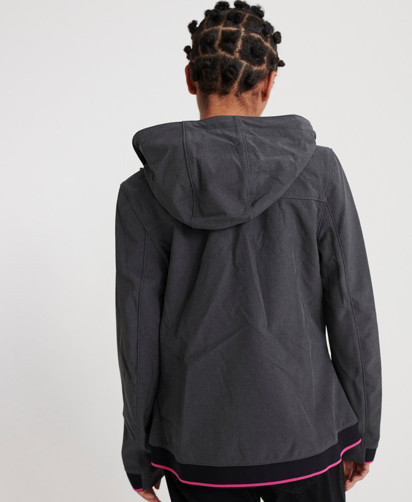 Dark Charcoal Marl/Berry Pink