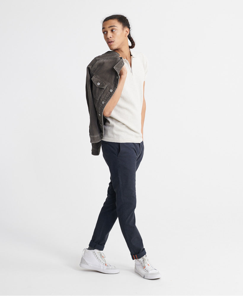 Edit S/S Knitted Polo Mens