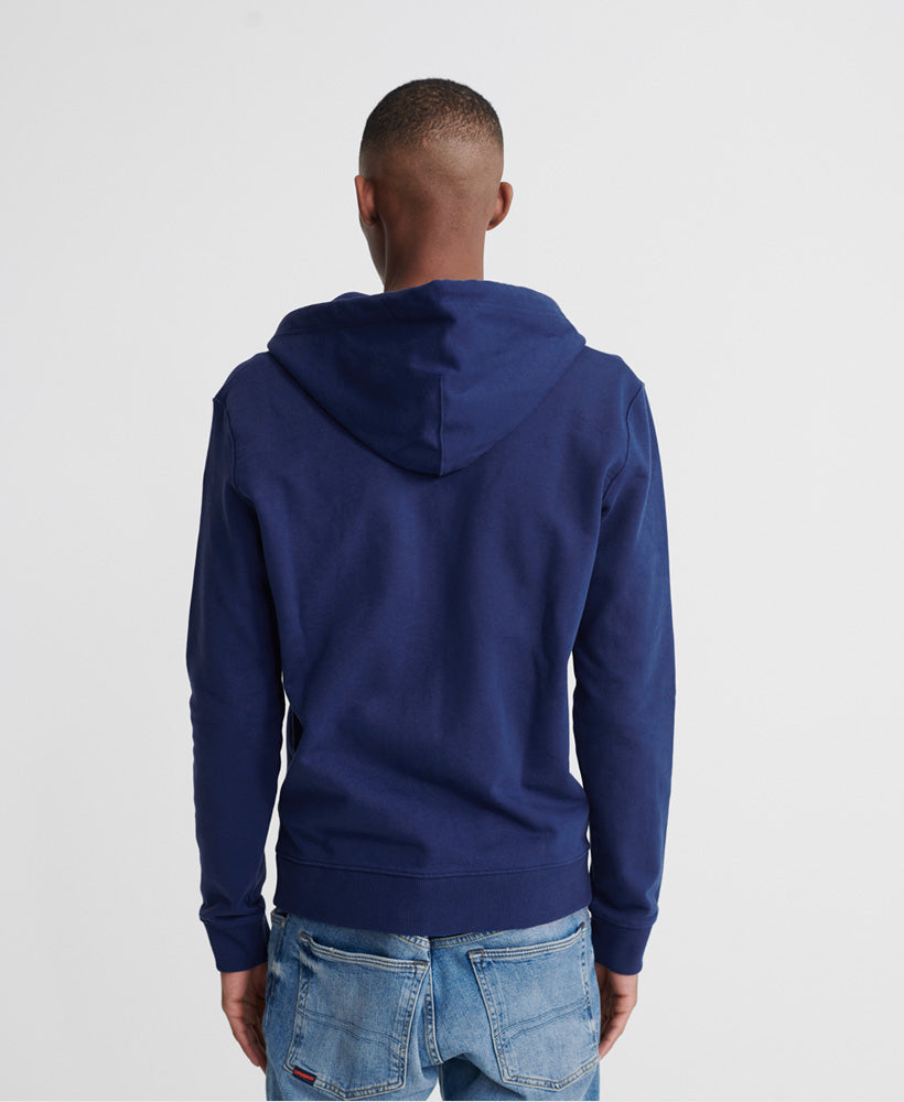 The Standard Label Zip Hood Mens