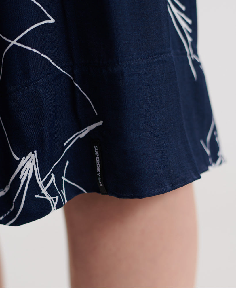 Navy Print