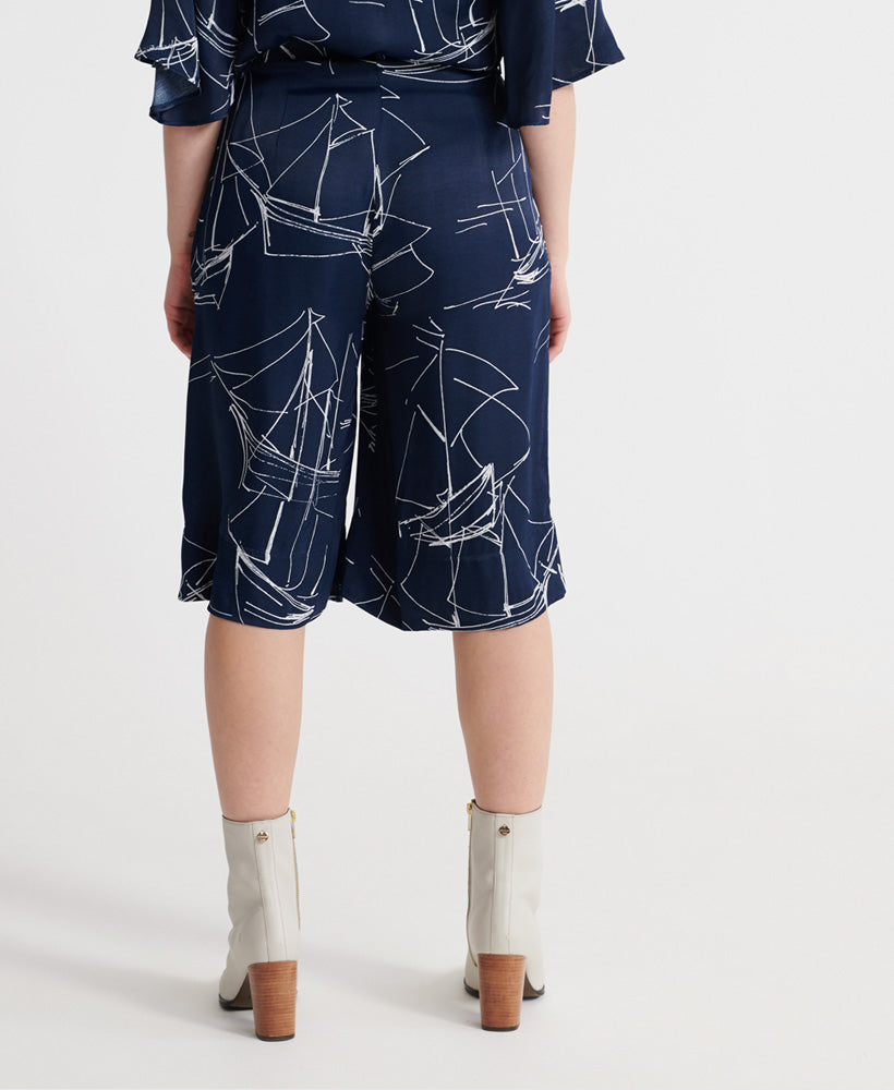 Navy Print