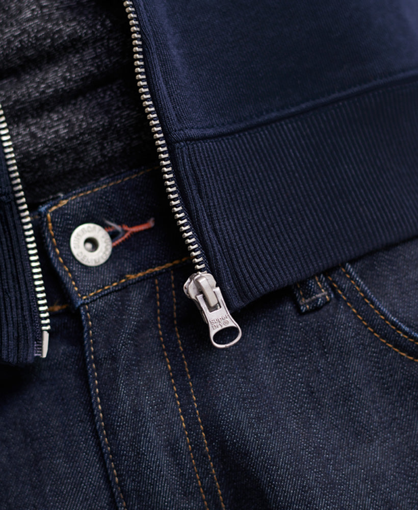 The Standard Label Zip Hood Mens