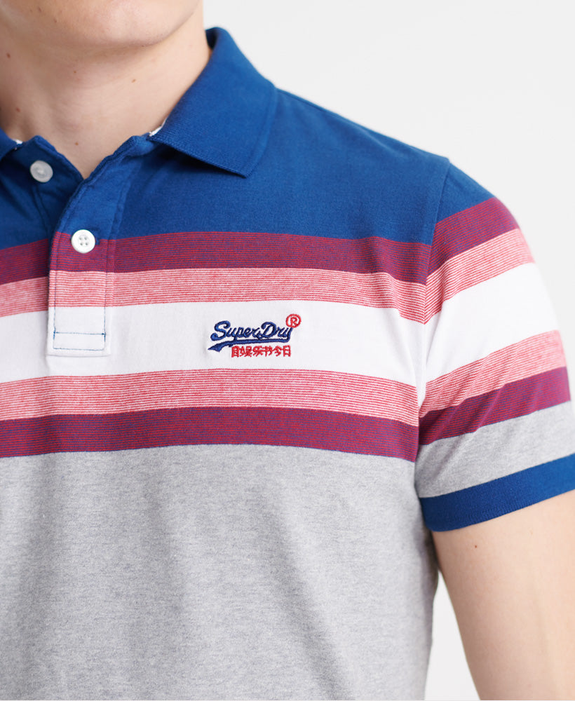Malibu Stripe Polo Mens