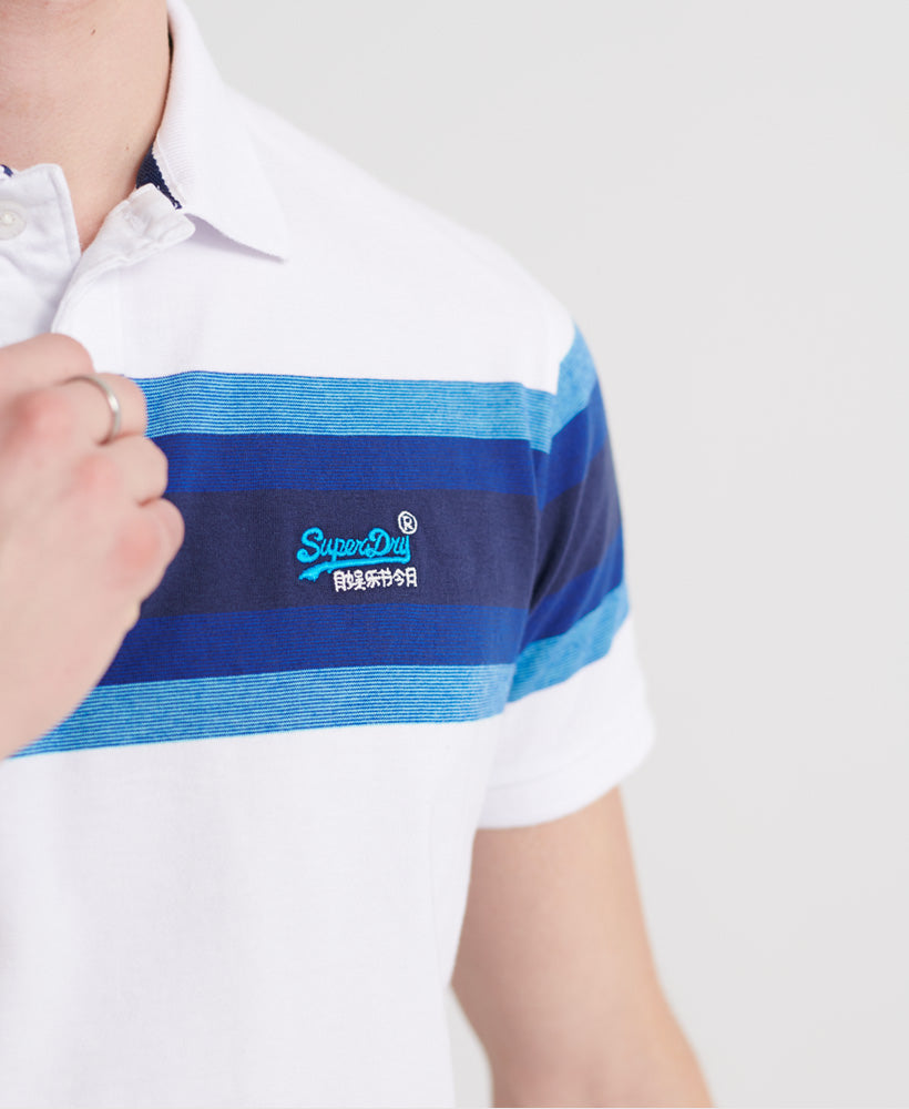 Malibu Stripe Polo Mens