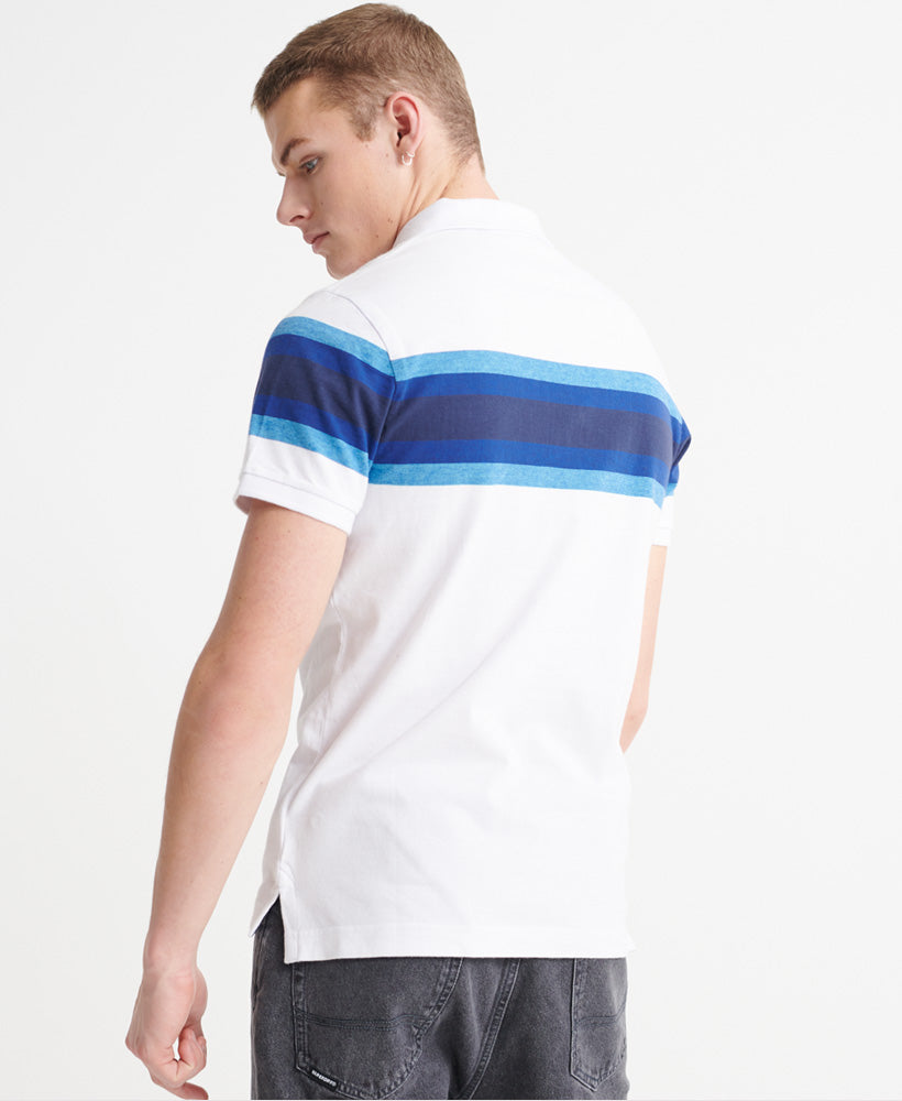 Malibu Stripe Polo Mens