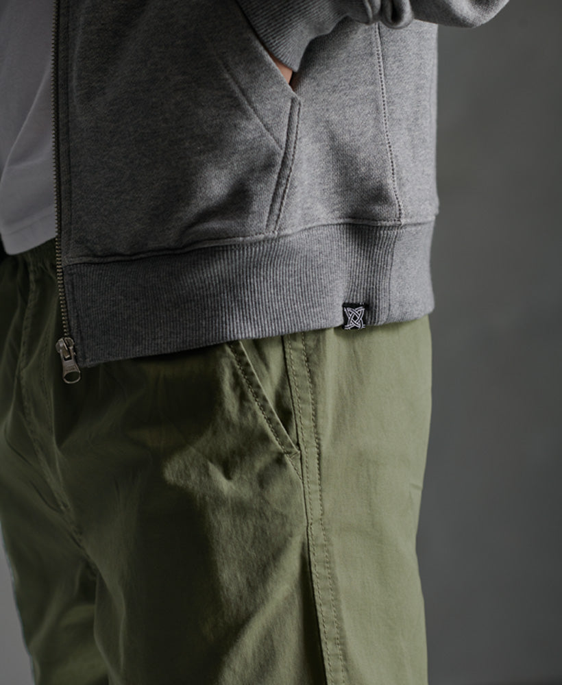 The Standard Label Zip Hood Mens