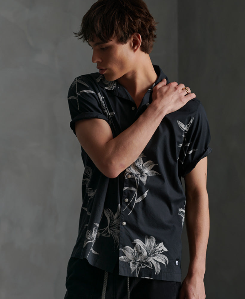 Hawaiian Box S/S Shirt Mens