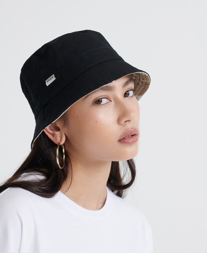 Reversible Bucket Hat Womens