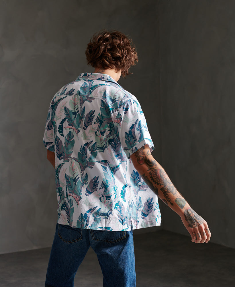 Hawaiian Box S/S Shirt Mens