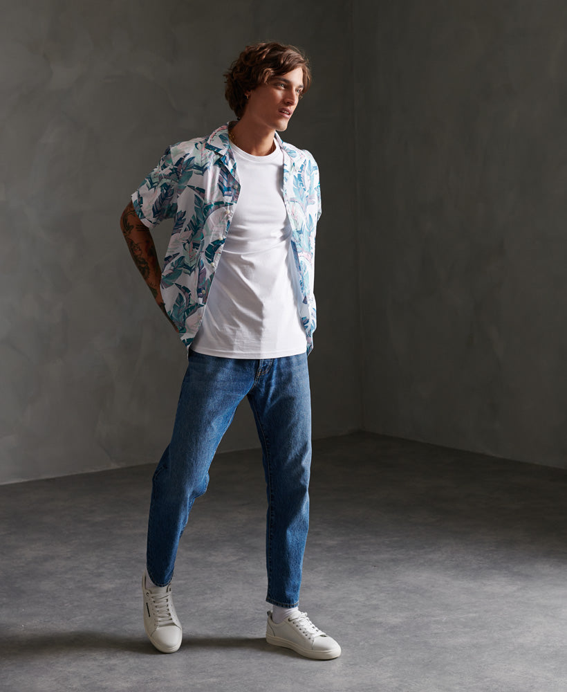 Hawaiian Box S/S Shirt Mens